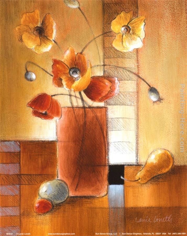 Lanie Loreth Afternoon Poppy Still Life I